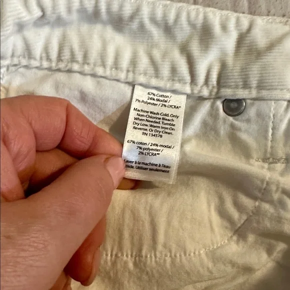 Vineyard Vines White Pants carduroy - Picture 8 of 9